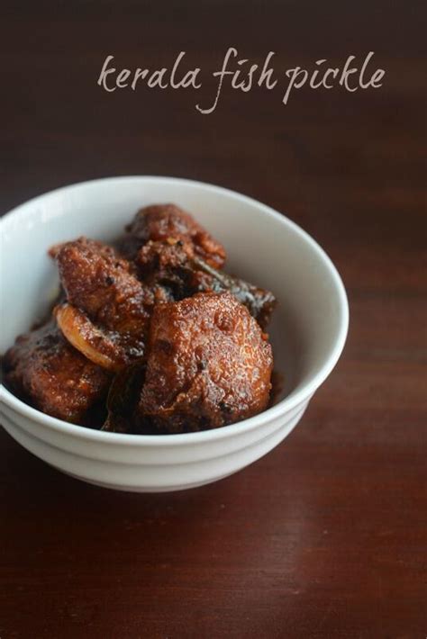Kerala fish pickle recipe, Instant meen achar recipe.